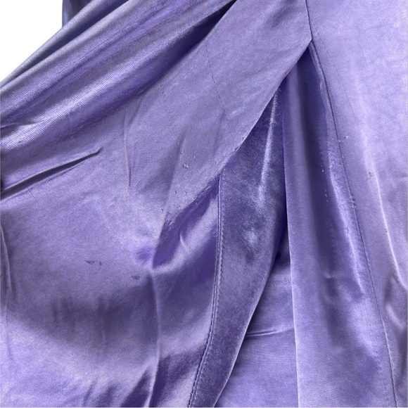 ELLIATT “Casey” Lavender Satin Midi Dress – Size L (NWT) - Picture 8 of 11